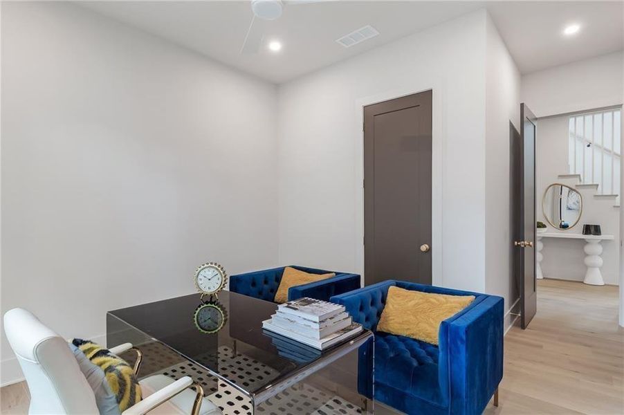 Furnished interior view inside a new home in , Atlanta (Image 16).