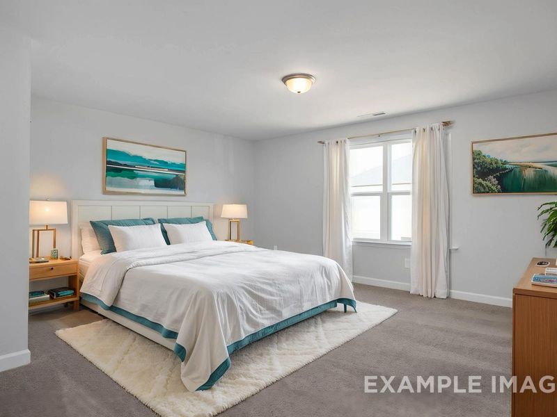 Representative furnished interior of a home built from the The Ash by Davidson Homes LLC in Retreat at North Main, Lillington (Image 10).