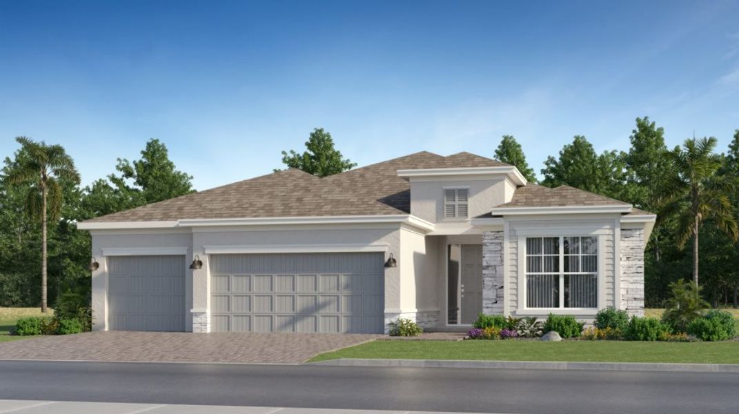 A ranch-inspired exterior