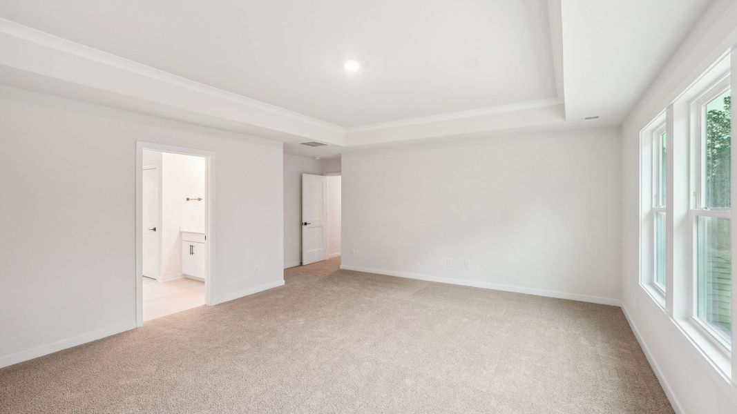 Spacious, unfurnished interior of a new home in Westport, York (Image 25).