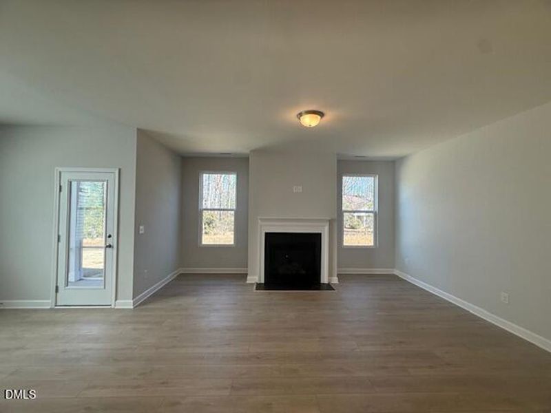 Spacious, unfurnished interior of a new home in Woodland Crossing, Zebulon (Image 11).