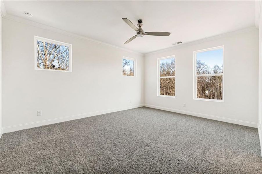 Spacious, unfurnished interior of a new home in , Sugar Hill (Image 26).