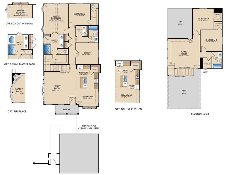 Majestic Floor Plan Majestic Floor Plan