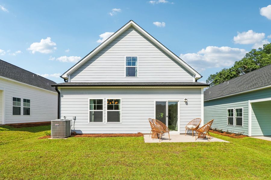 Exterior details and patio area of a home in Bickley Station, Irmo (Image 21). Exterior details and patio area of a home in Bickley Station, Irmo (Image 21).