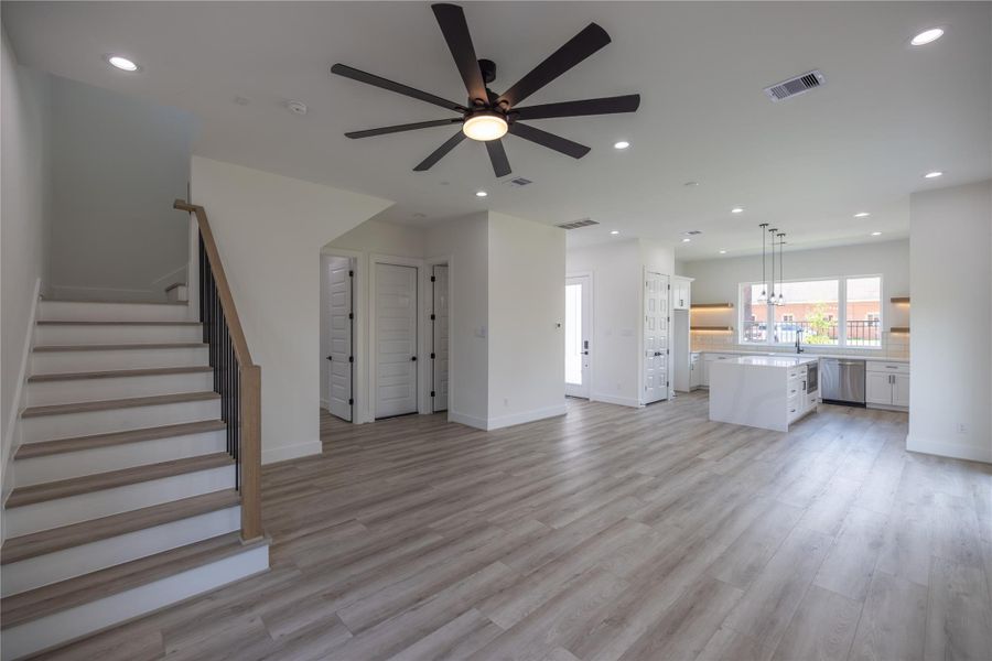 Spacious, unfurnished interior of a new home in , Houston (Image 18). Spacious, unfurnished interior of a new home in , Houston (Image 18).