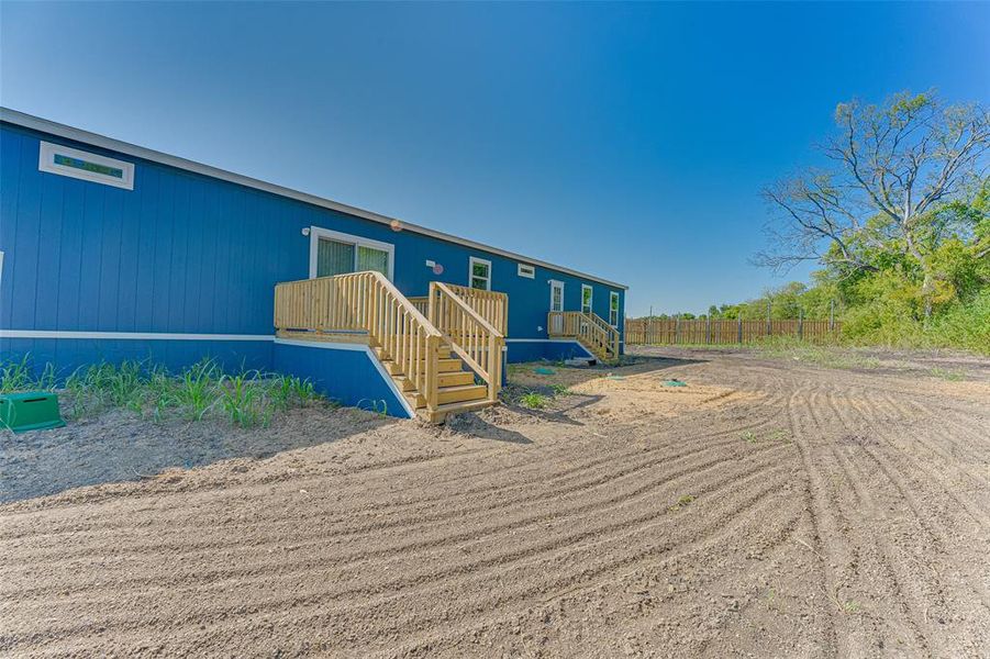 Exterior details and patio area of a home in , Ferris (Image 19).