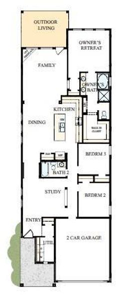 The success of a floor plan is the way you can move through it…You’ll be amazed at how well this home lives…We call it traffic patterns.