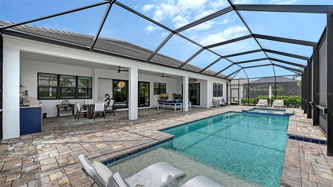 Exterior details and patio area of a home in Windward, Lakewood Ranch (Image 25). Exterior details and patio area of a home in Windward, Lakewood Ranch (Image 25).