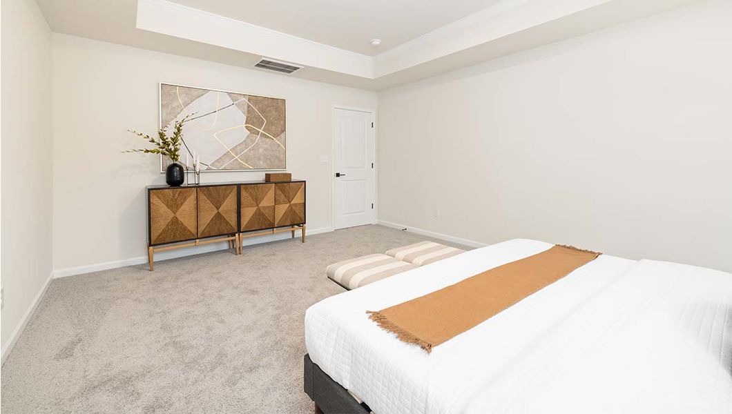 Furnished interior view inside a new home in Falls Cove, Troutman (Image 13).