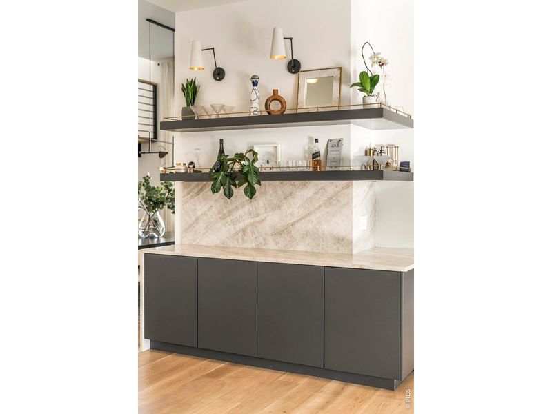 Furnished interior view inside a new home in , Louisville (Image 8).