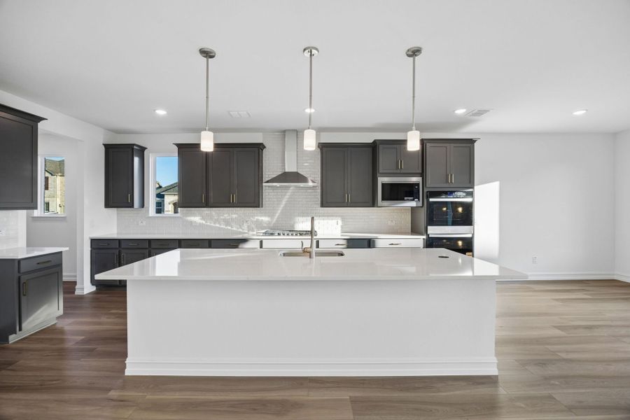 Representative furnished interior of a home built from the Oglesby by Pulte Homes in Corley Farms, Boerne (Image 6).