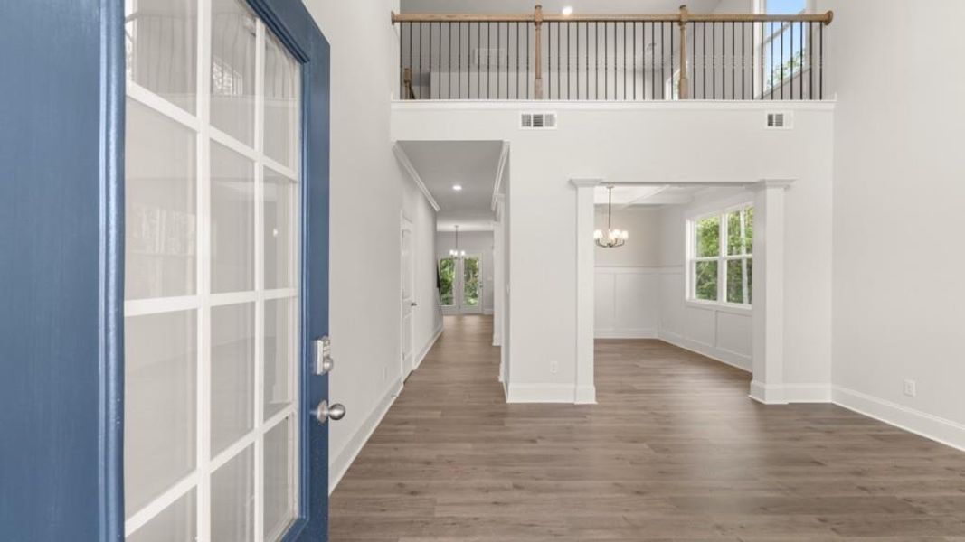Spacious, unfurnished interior of a new home in Butner Estates, South Fulton (Image 11).