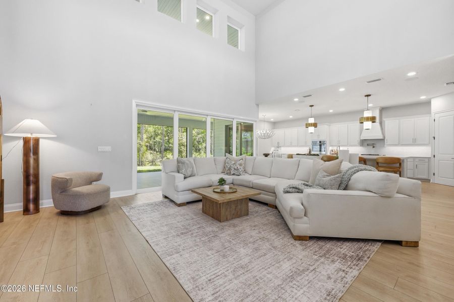 Furnished interior view inside a new home in , Ponte Vedra (Image 12).