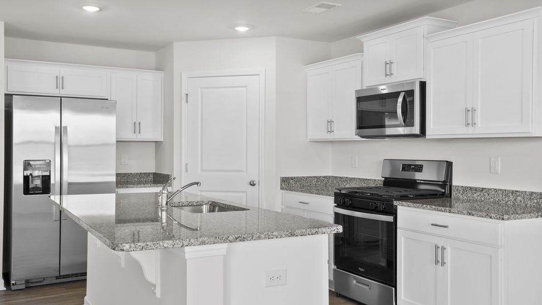Furnished interior view inside a new home in Hawk Ridge, Anderson (Image 8).
