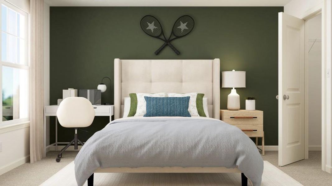 Furnished interior view inside a new home in Deer Valley, Canton (Image 4).