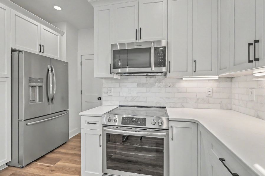 Furnished interior view inside a new home in , Charleston (Image 12).