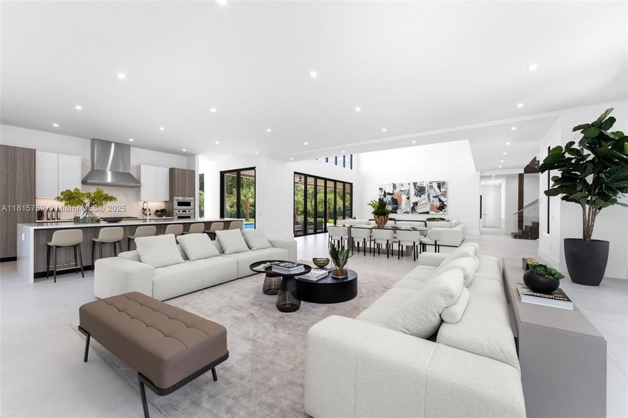 Furnished interior view inside a new home in , Pinecrest (Image 11).