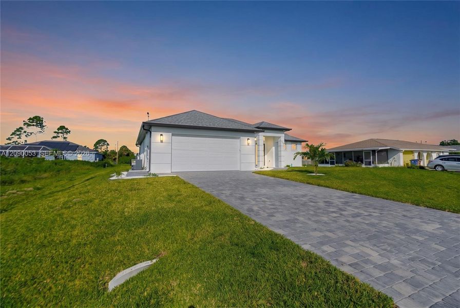 Exterior details and patio area of a home in , Lehigh Acres (Image 21). Exterior details and patio area of a home in , Lehigh Acres (Image 21).