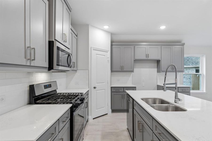 Furnished interior view inside a new home in Sicily, Princeton (Image 5).