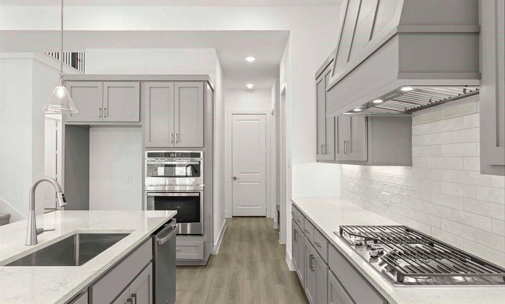 Kitchen featuring the Milan Collection