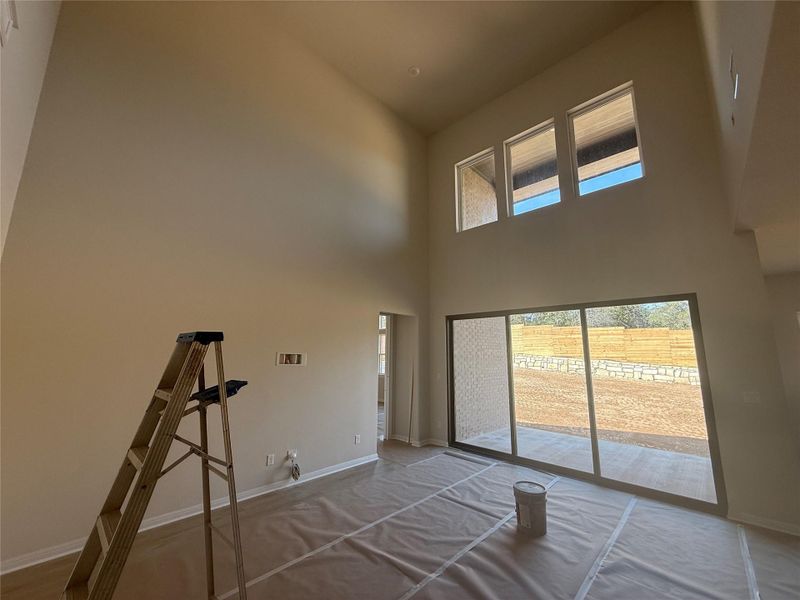 In-progress construction of a new home in Provence, Austin, TX (Image 5).