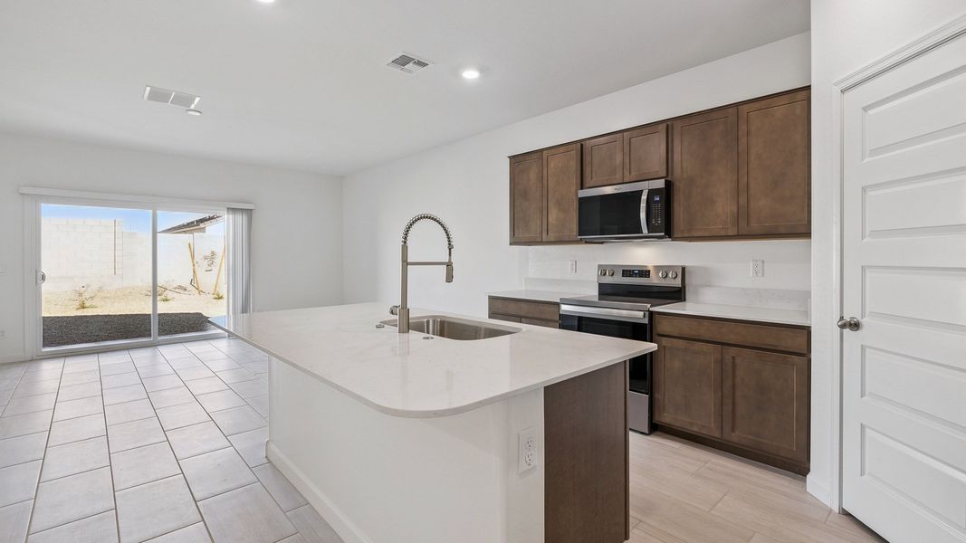 Furnished interior view inside a new home in Desert Moon Estates, Buckeye (Image 13). Furnished interior view inside a new home in Desert Moon Estates, Buckeye (Image 13).