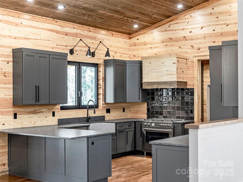 Furnished interior view inside a new home in , Brevard (Image 27).