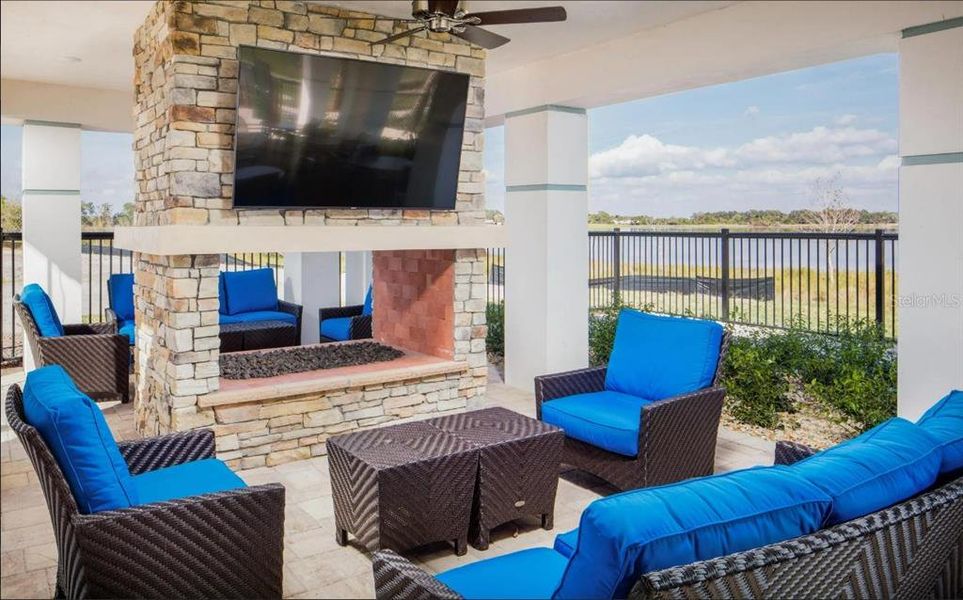 Furnished interior view inside a new home in , St. Cloud (Image 29).