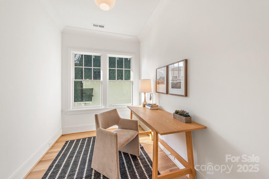 Furnished interior view inside a new home in , Charlotte (Image 29).