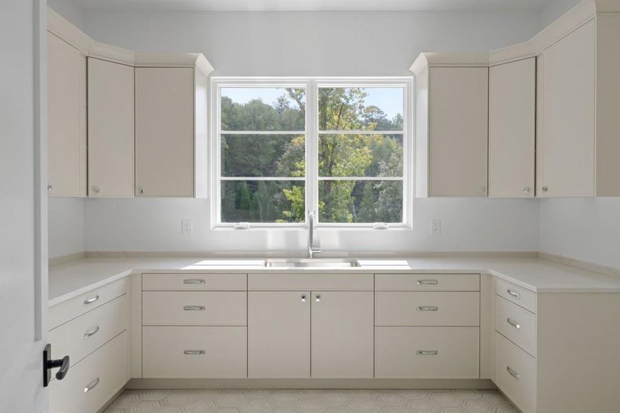 Furnished interior view inside a new home in , Atlanta (Image 43).