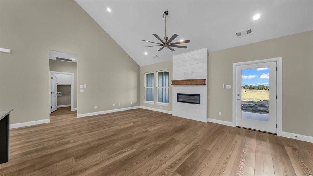 Spacious, unfurnished interior of a new home in Parallel Pastures, Poolville (Image 16).