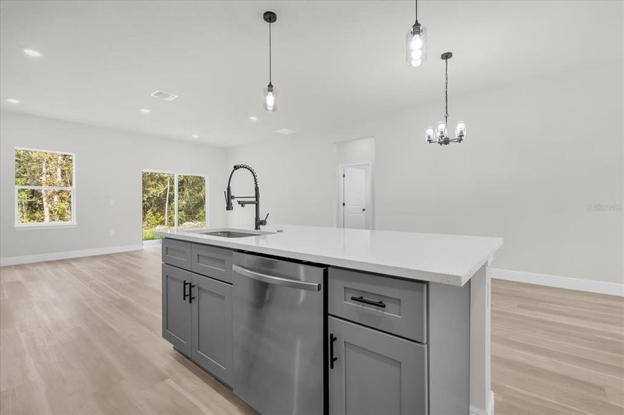Furnished interior view inside a new home in , Ocala (Image 5).
