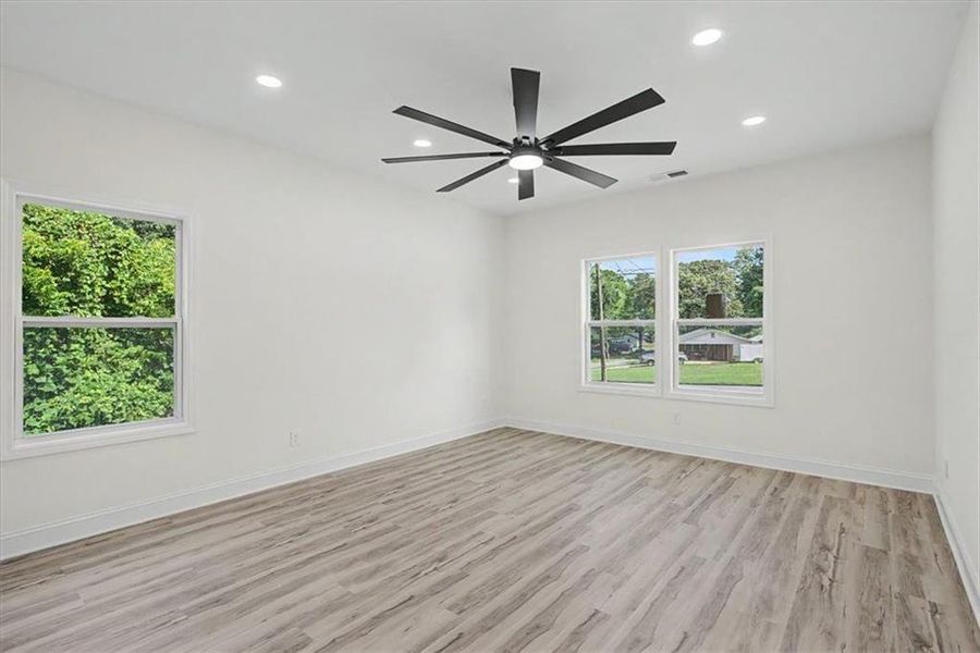 Spacious, unfurnished interior of a new home in , Forest Park (Image 31). Spacious, unfurnished interior of a new home in , Forest Park (Image 31).