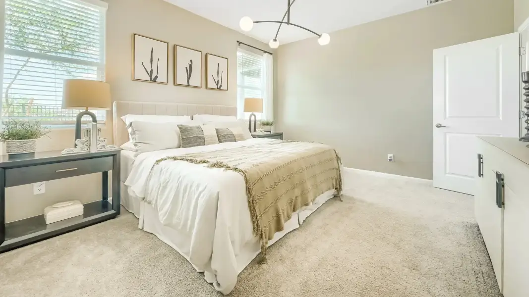 Representative furnished interior of a home built from the Solana Plan 3078 by Lennar in Western Garden, Phoenix (Image 13).