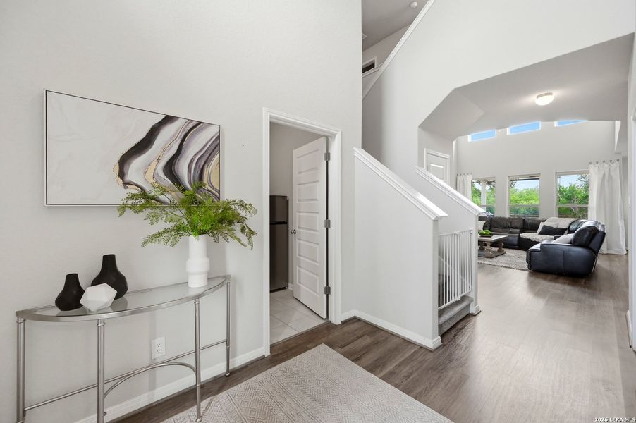 Furnished interior view inside a new home in Ventana, Bulverde (Image 6).