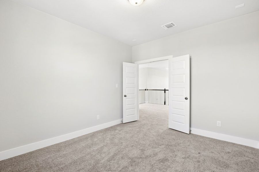 Spacious, unfurnished interior of a new home in Blackhawk, Pflugerville (Image 41).