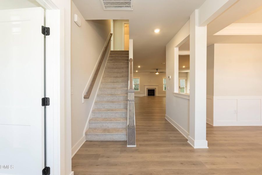 Spacious, unfurnished interior of a new home in Kelly Farms, Lillington (Image 14). Spacious, unfurnished interior of a new home in Kelly Farms, Lillington (Image 14).