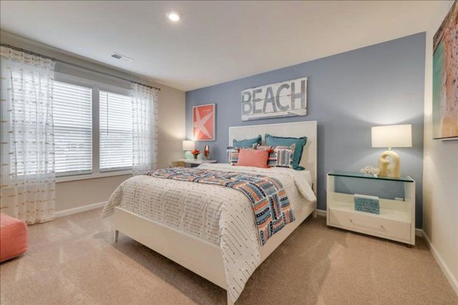 Representative furnished interior of a home built from the The Rembert by Stanley Martin Homes in Greenpoint, Harlem (Image 28).