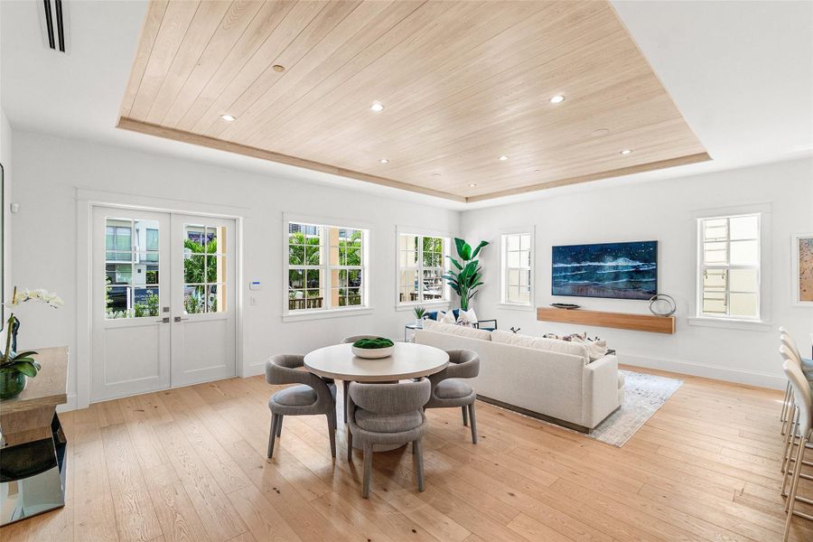 Furnished interior view inside a new home in , Delray Beach (Image 19). Furnished interior view inside a new home in , Delray Beach (Image 19).