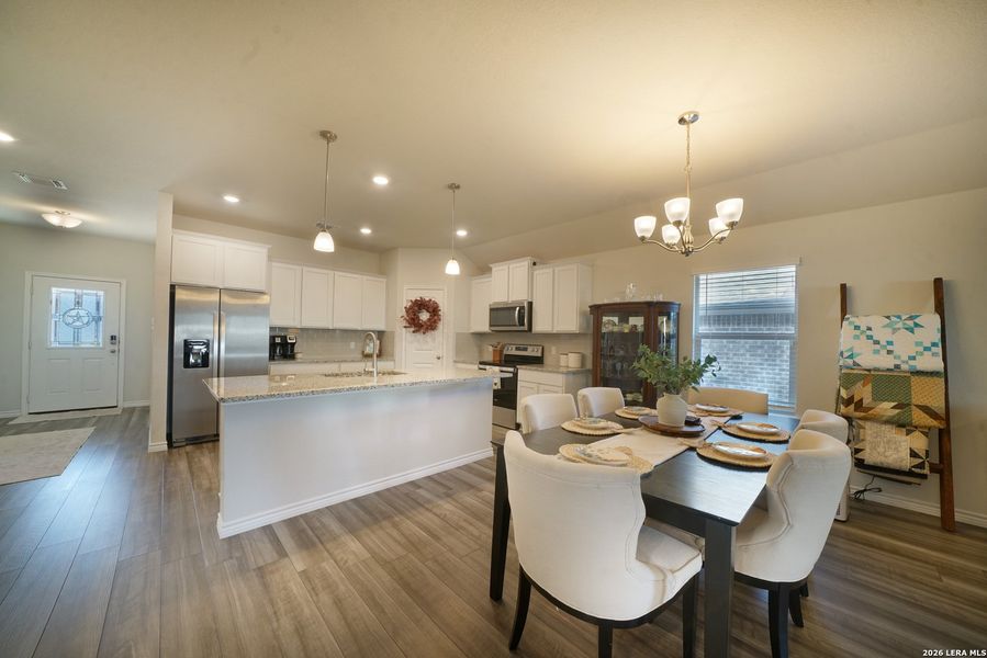 Furnished interior view inside a new home in , Belton (Image 8).