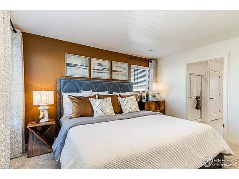 Furnished interior view inside a new home in Prairie Song, Windsor (Image 12).