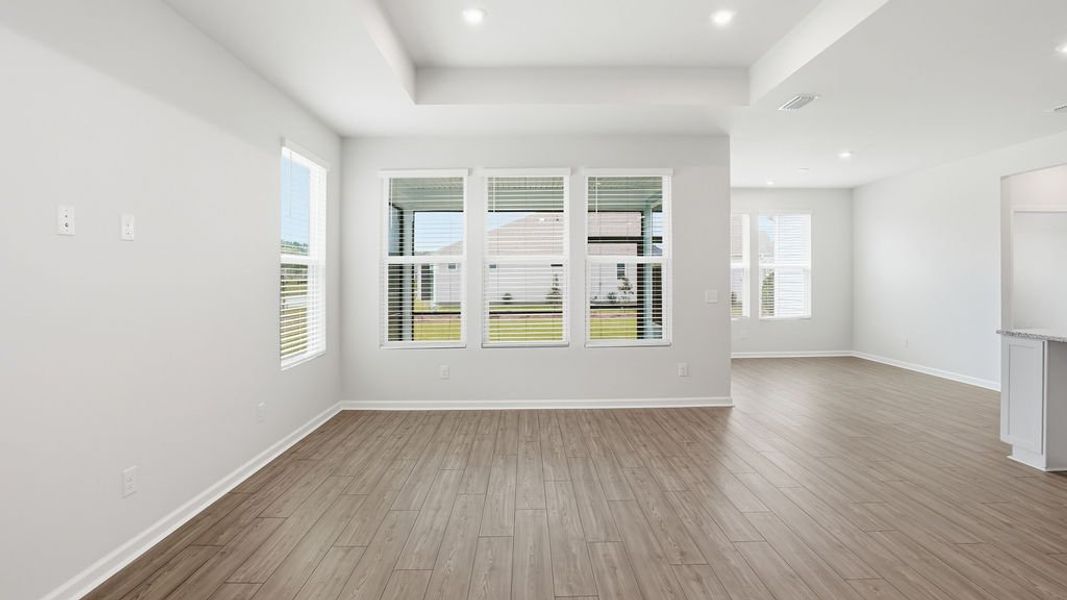 Spacious, unfurnished interior of a new home in Midpoint at New Riverside, Bluffton (Image 22).