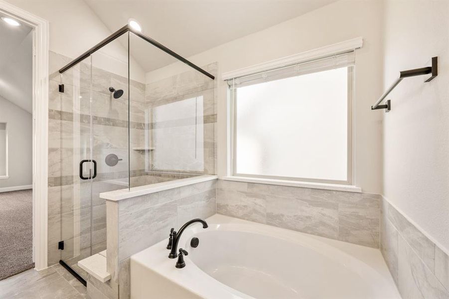 Furnished interior view inside a new home in Creekview Meadows, Pilot Point (Image 7).