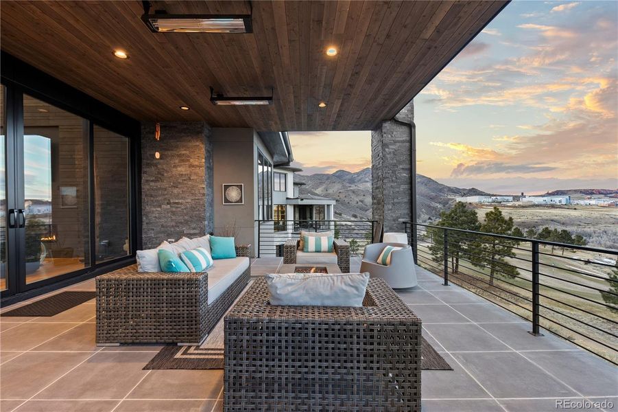 Exterior details and patio area of a home in , Littleton (Image 2).