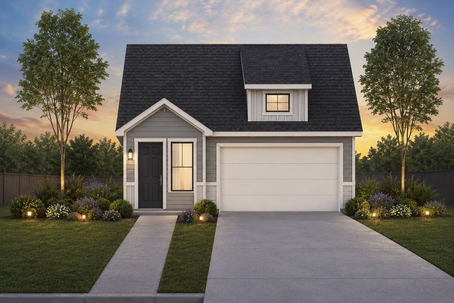Representative exterior photo of a completed home built from the The Briarwood by Lillian Custom Homes in Tabor Ranch, Ponder, TX (Image 2). Representative exterior photo of a completed home built from the The Briarwood by Lillian Custom Homes in Tabor Ranch, Ponder, TX (Image 2).