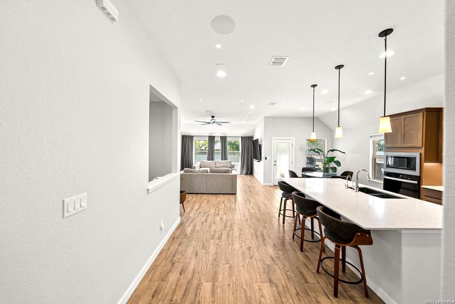 Furnished interior view inside a new home in Davis Ranch, San Antonio (Image 29).