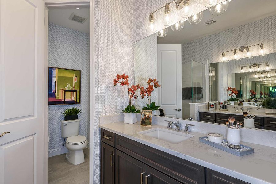 Furnished interior view inside a new home in Windward, Lakewood Ranch (Image 7).