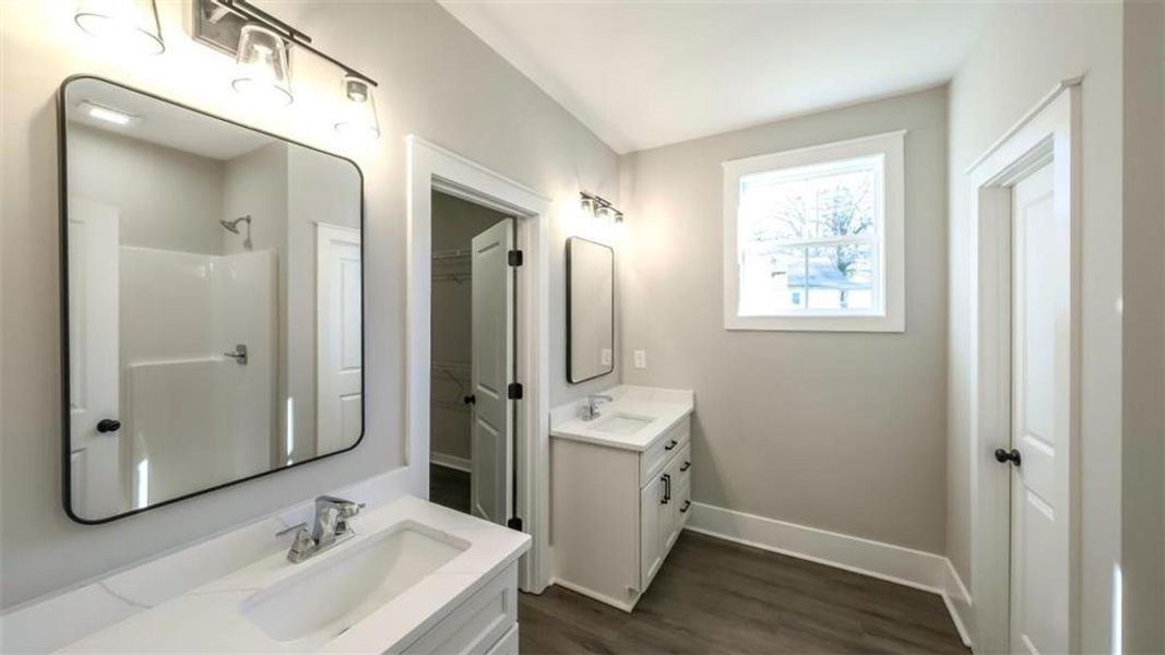 Furnished interior view inside a new home in , Bowdon (Image 11).