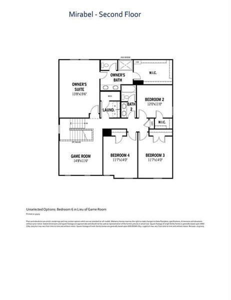 Mirabel - Second Floor