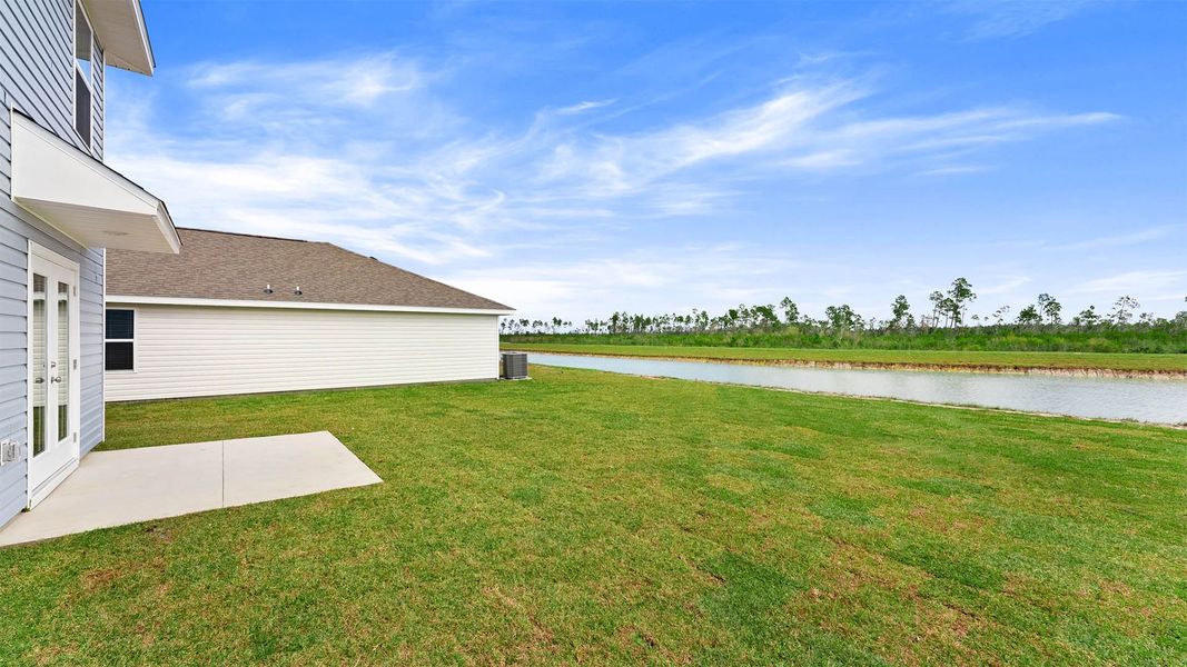 Exterior details and patio area of a home in Titus Park, Panama City (Image 19). Exterior details and patio area of a home in Titus Park, Panama City (Image 19).